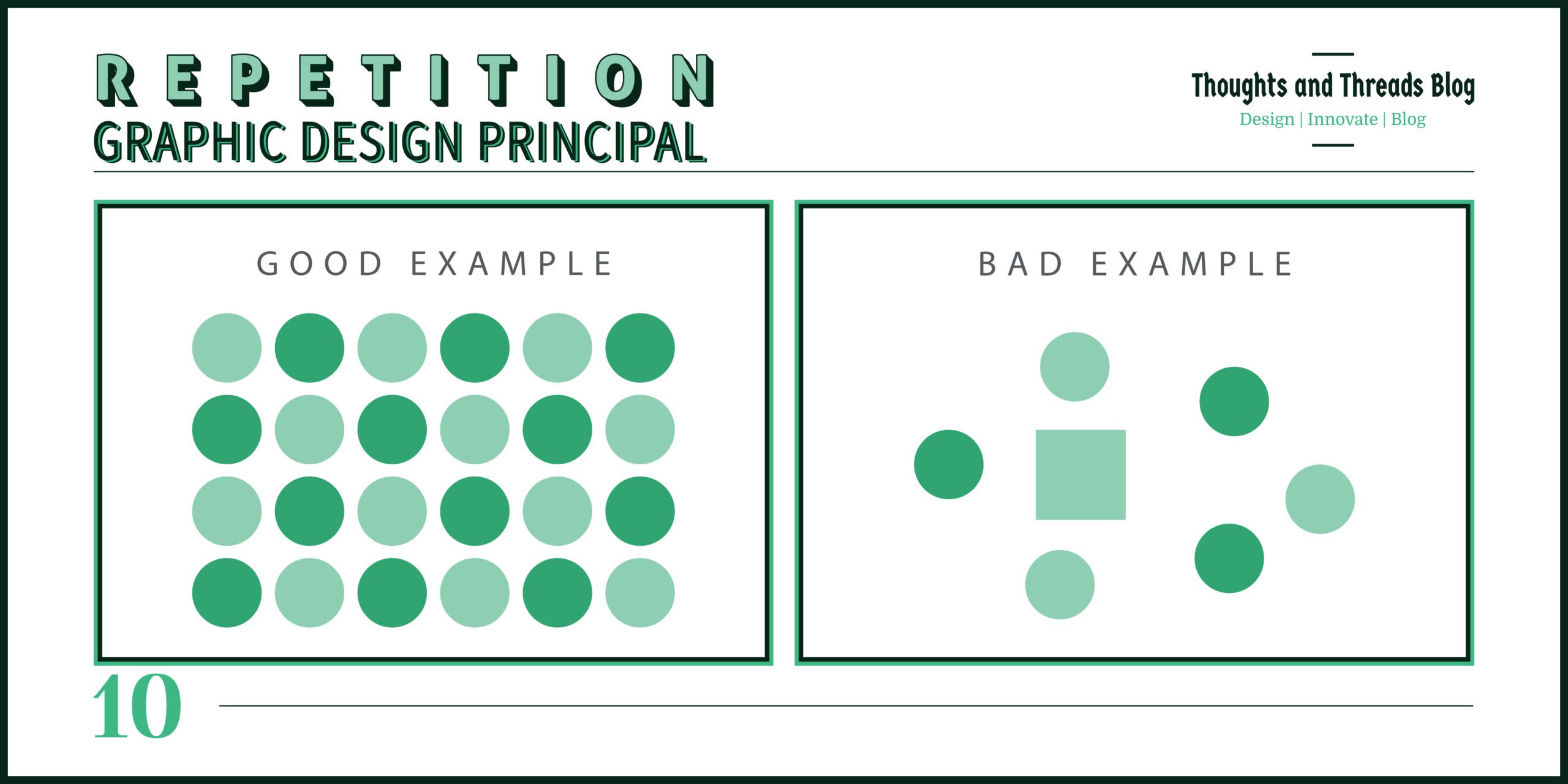 No 10 Repetition - Graphic Design Principles