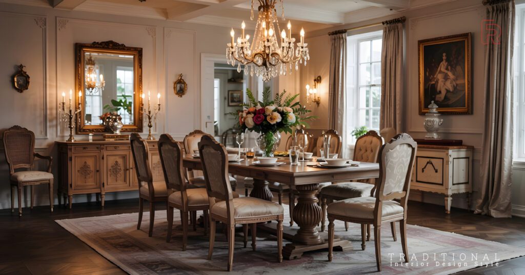 The Traditional Interior Design Style 2025 | Inspiring Ideas 3 Traditional Interior Design Style Dining